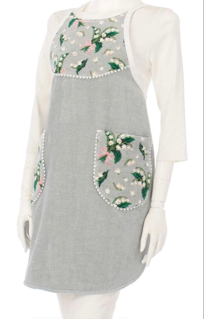 【新品未使用】フェイラー　ピュールミュゲ　エプロン　すずらん