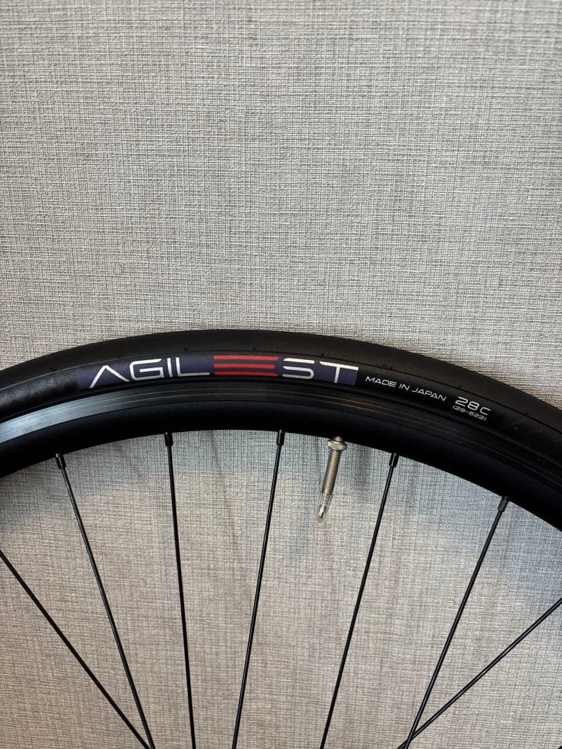 H PLUS SON クリンチャー 前後ホイールセット AGILEST 28c