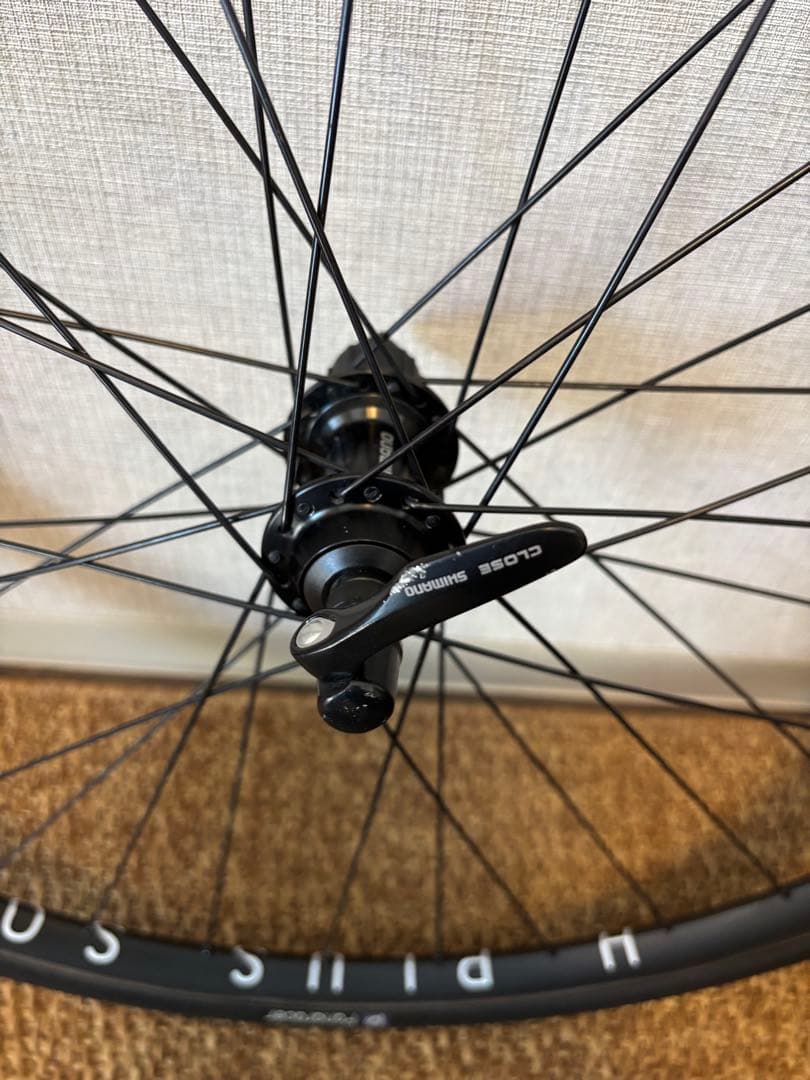 H PLUS SON クリンチャー 前後ホイールセット AGILEST 28c