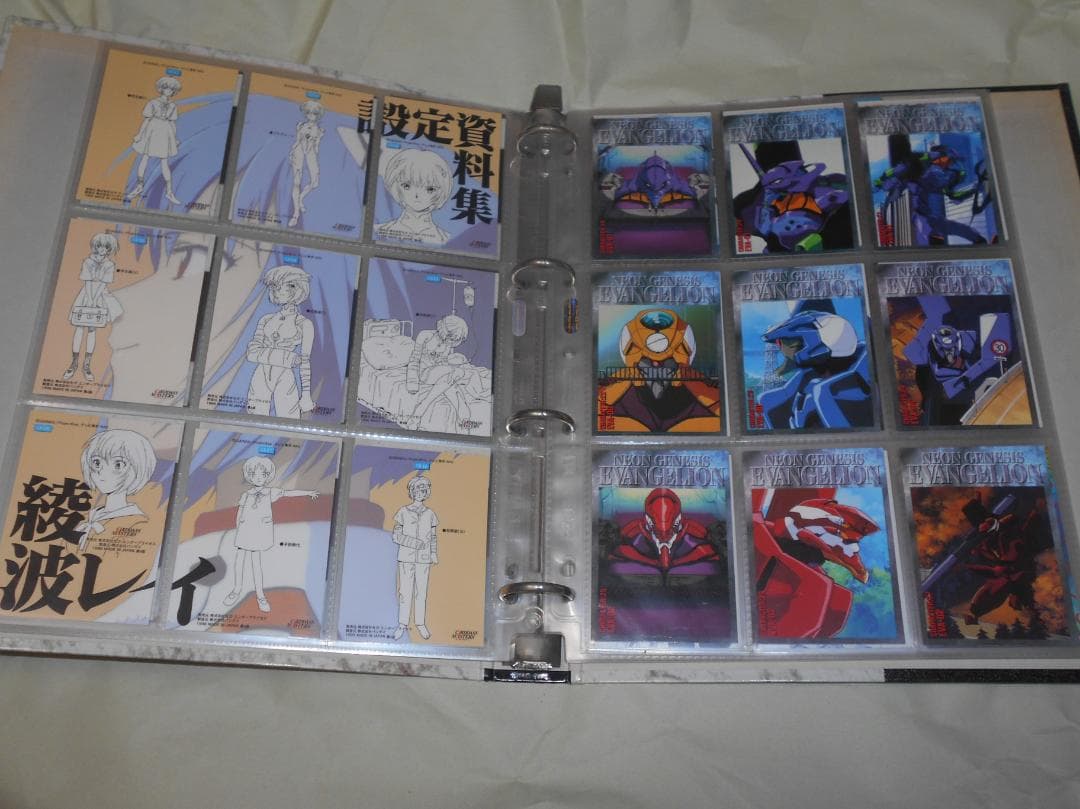 d*9様 エヴァ　トレカ　カード　まとめ　バインダー入り　ノーマルのみ　1集　版