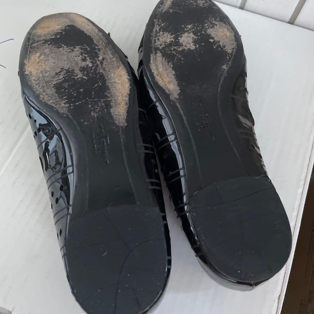 い*ご様 サルバトーレフェラガモ　リボン　フラットシューズ　23cm サイズ6