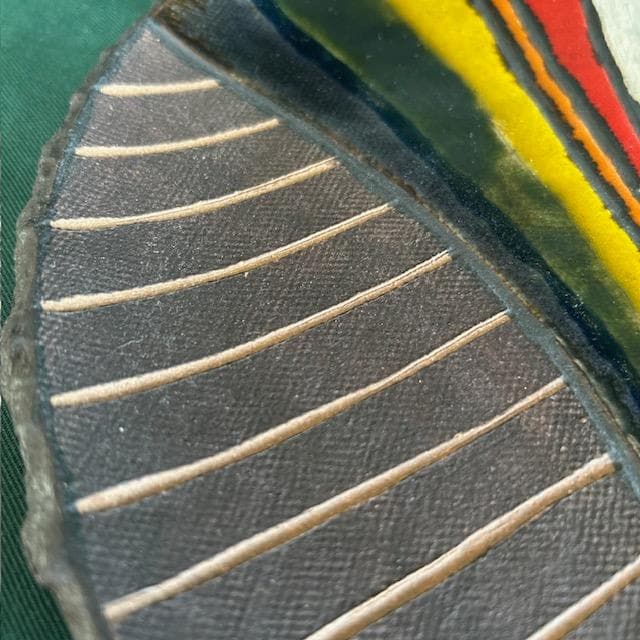 沖縄　やちむん　8.5寸皿　大皿　プレート　希少　入手困難