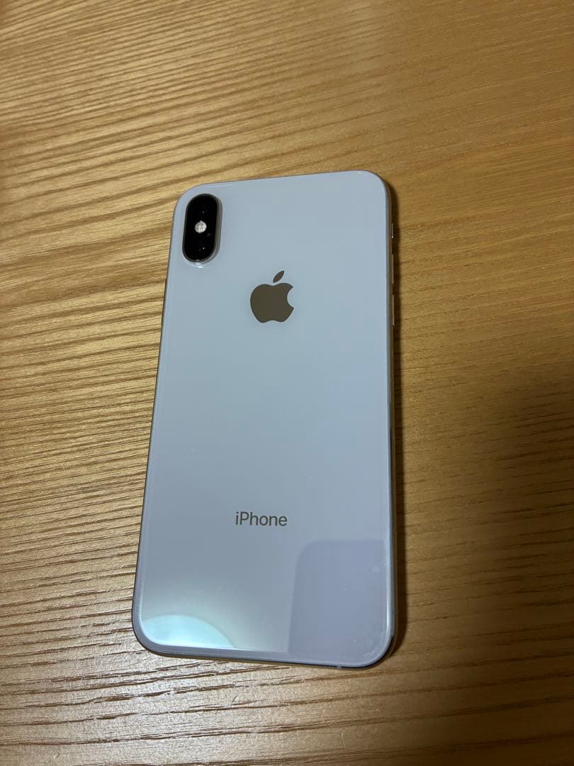 【美品】　iPhone XS シルバー　64GB 本体