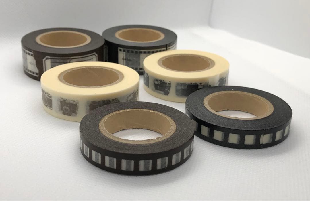 marks 装飾的な模様のマスキングテープ　18点