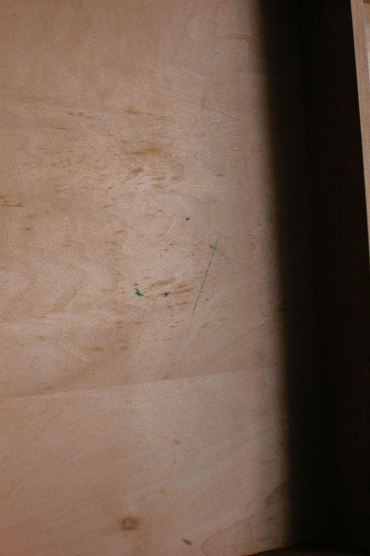 片袖机　アンティーク　デスク　テーブル　無垢材　タモ材　白木　古家具　古道具