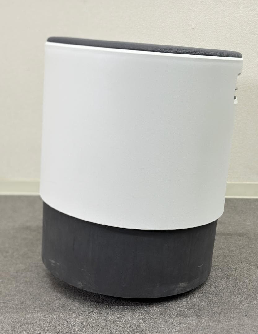 スチールケース■ターンストーンブイ　バランスチェア　スツール　オフィス　ホワイト