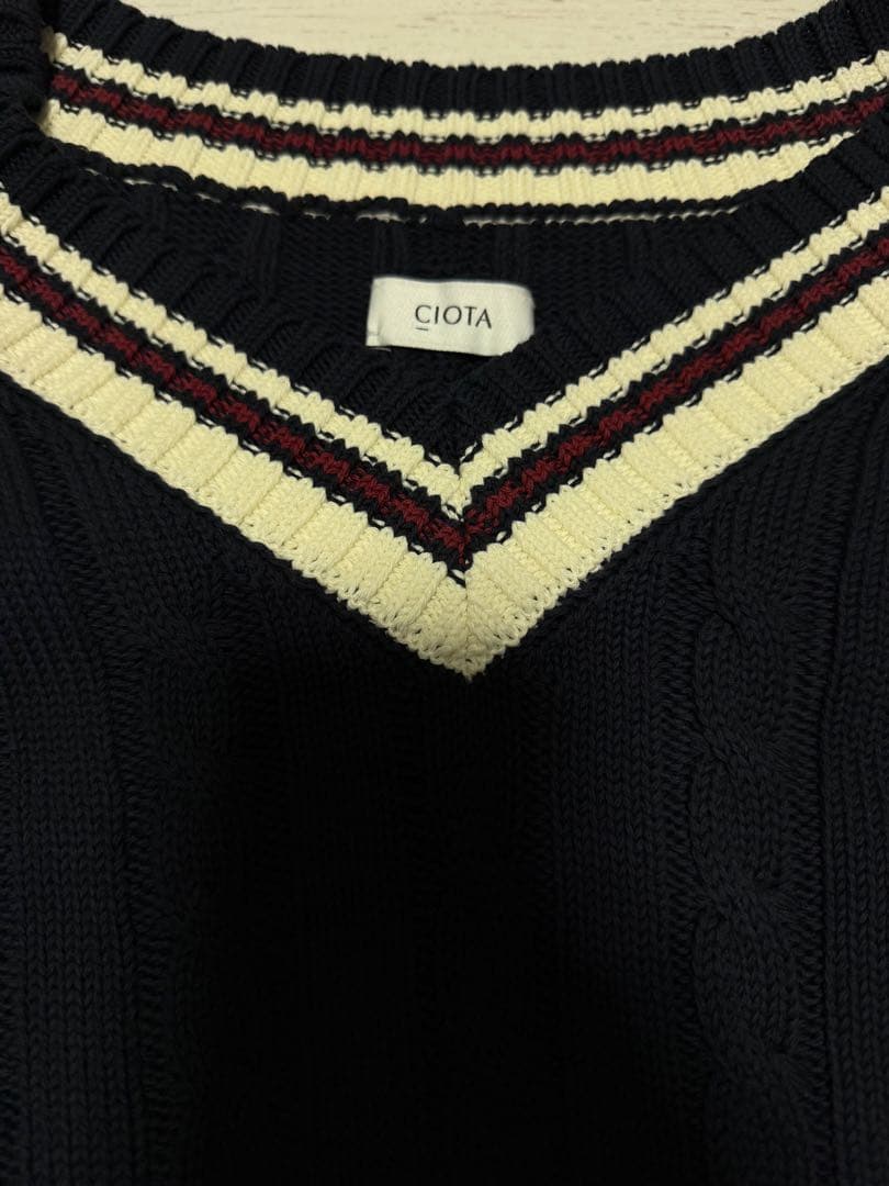 CIOTA ciota シオタ　Cricket Sweater チルデン　ニット