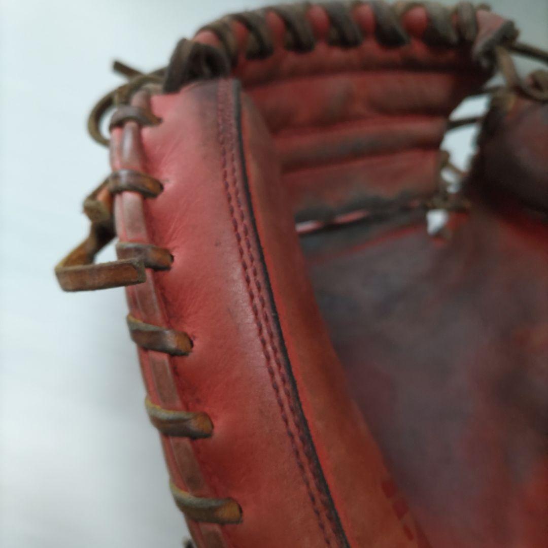 ZETT 硬式ミッド 茶色　傷や汚れあり