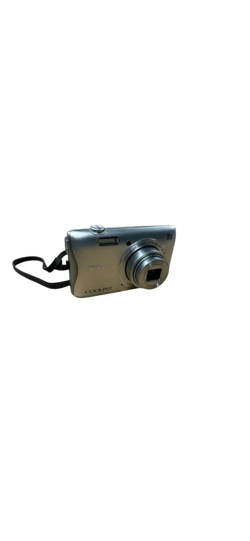 【動作品】Nikon COOLPIX S3700 デジカメ シルバー #hm