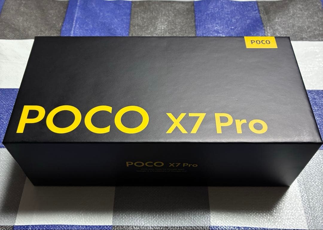 POCO X7 Pro 8GB 256GB Yellow 美品 ケース2種付き