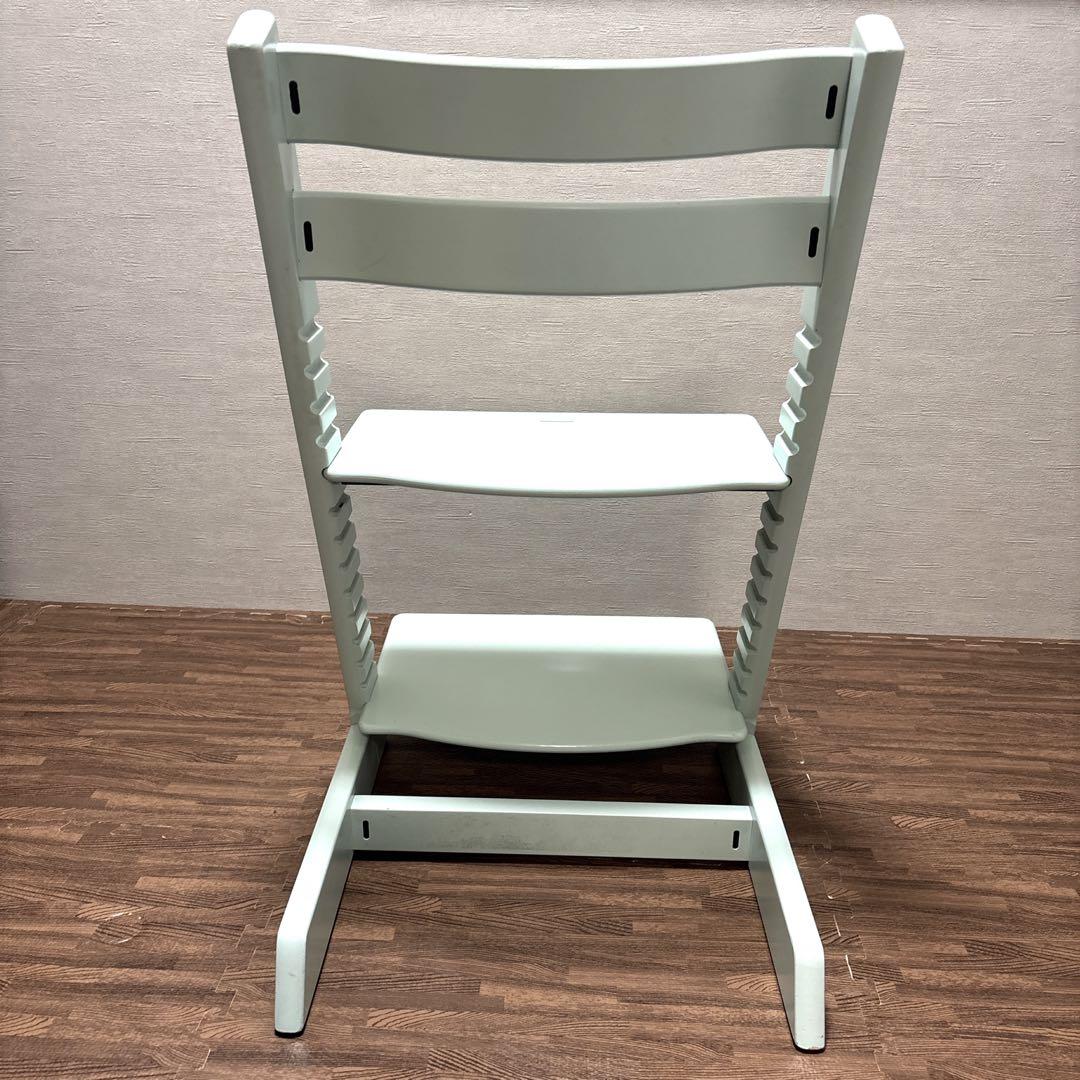 【美品】 STOKKE トリップトラップ シリアル6 ベビーチェア ソフトミント