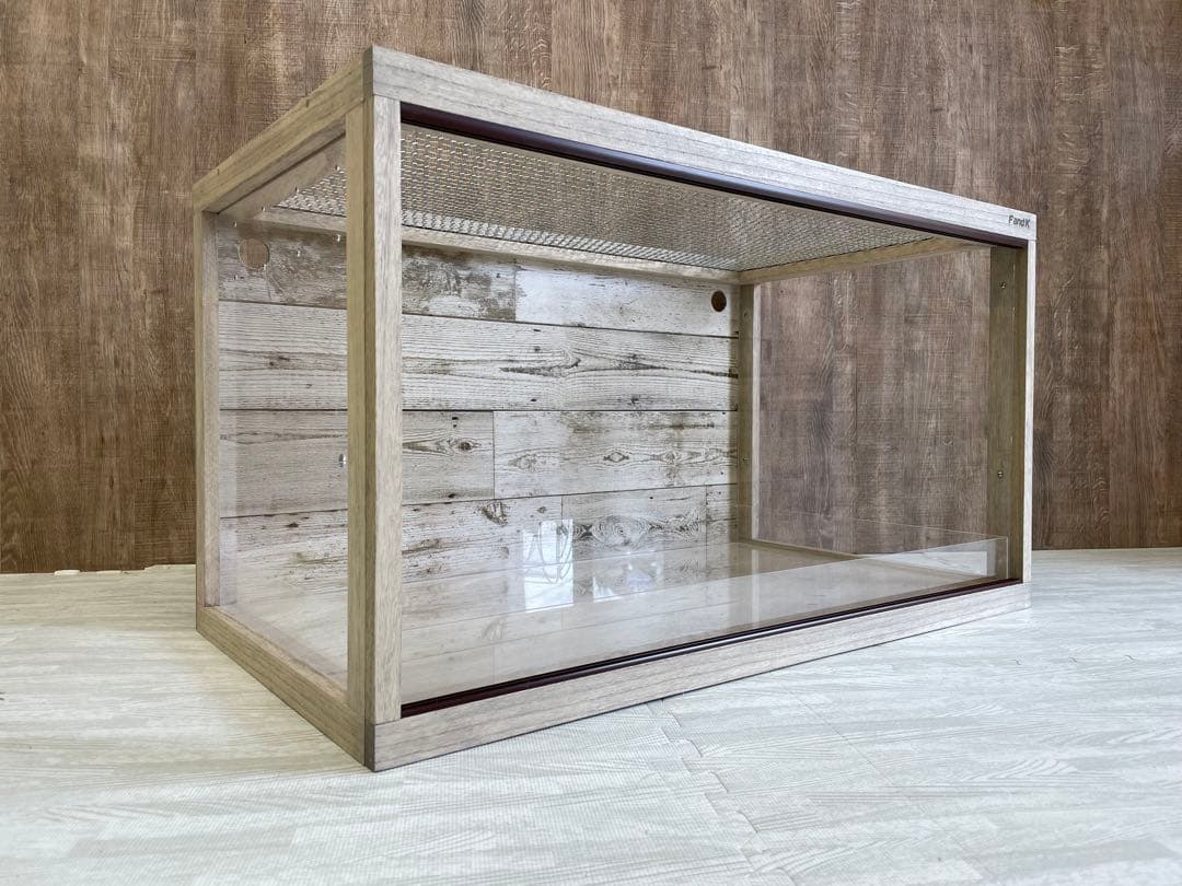 ＦandＫ爬虫類木製ケージ　特価品！　ハリネズミ仕様　800×450×450