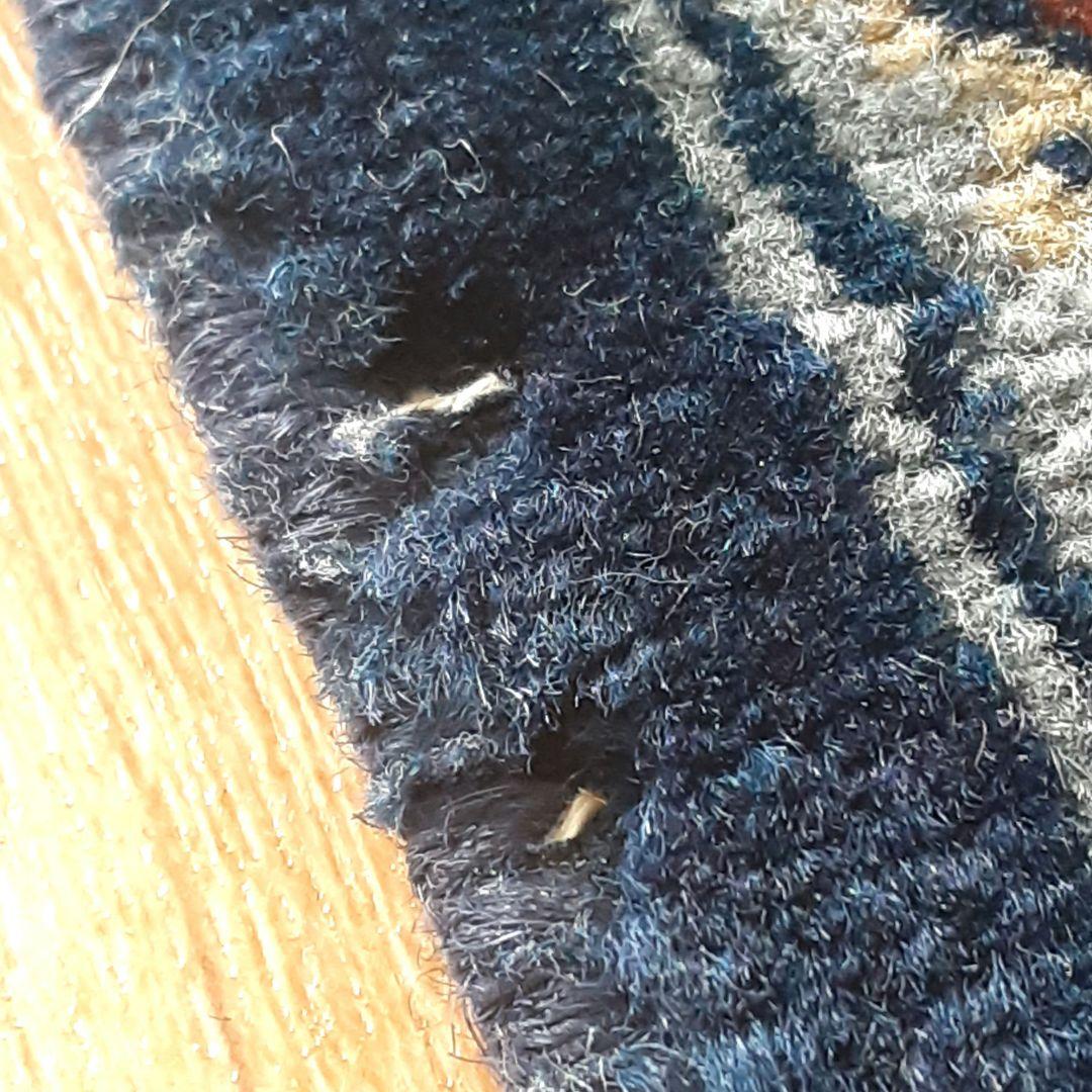 Y1154 高級ペルシャ絨毯 ウール100% 手織り 219×141㎝