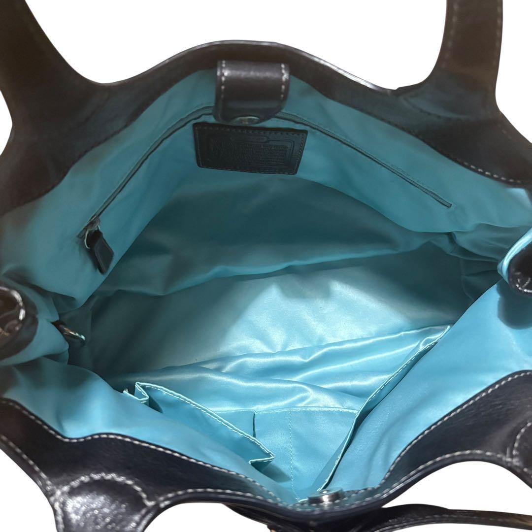 COACH y2k shoulder bag brown leather コーチ