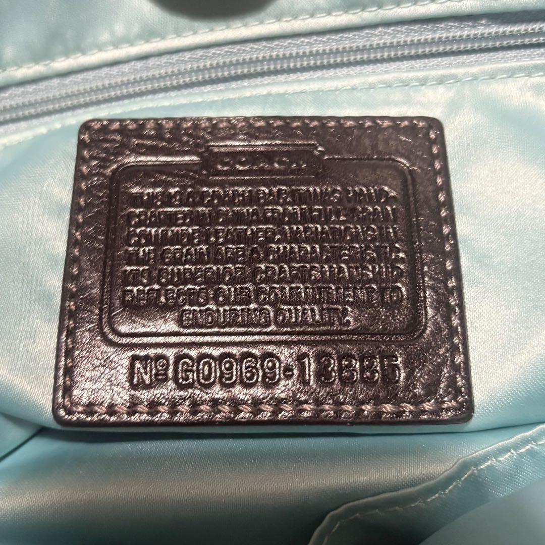 COACH y2k shoulder bag brown leather コーチ