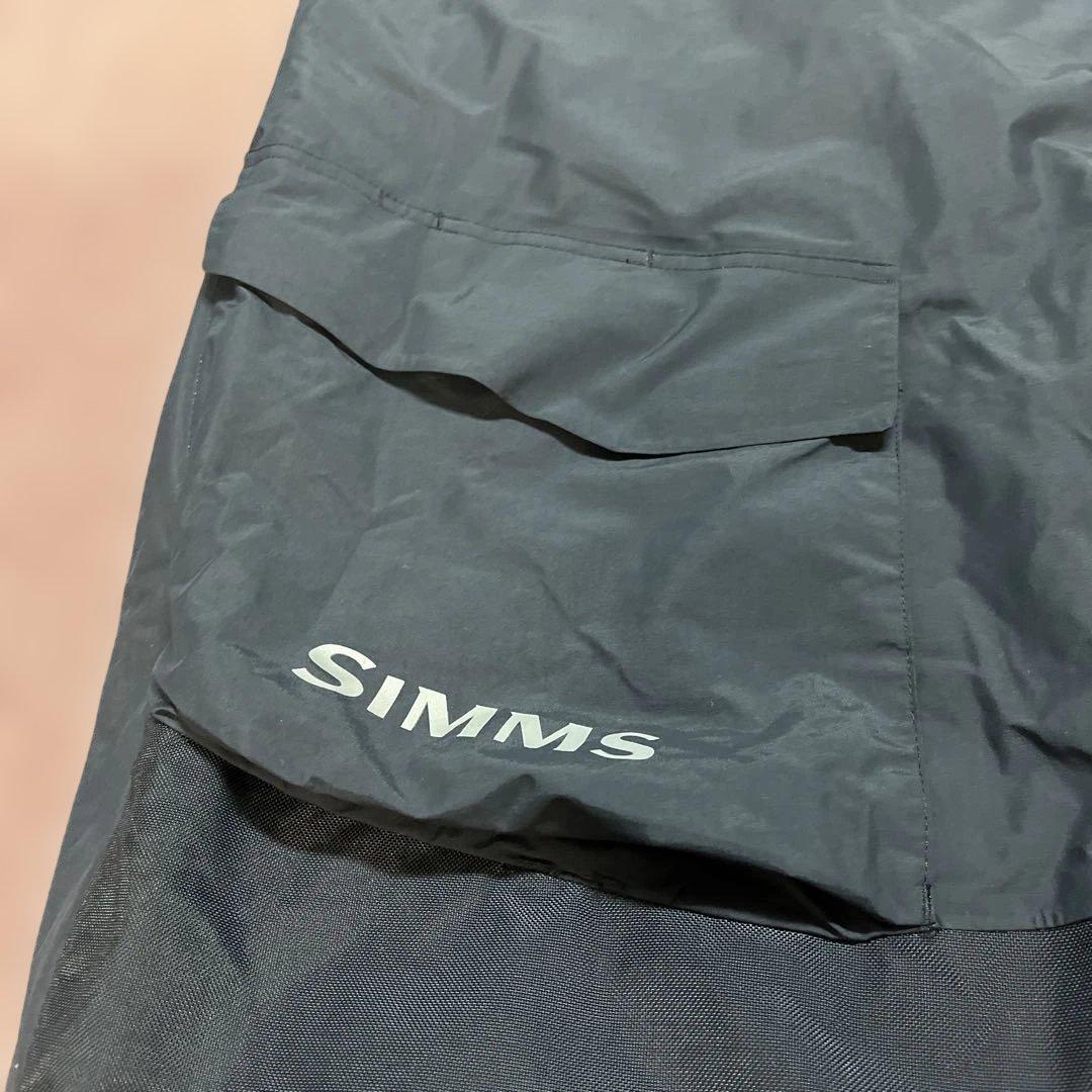 SIMMS ビブ　フィッシングパンツ 大きいサイズ　3L ダークグレー