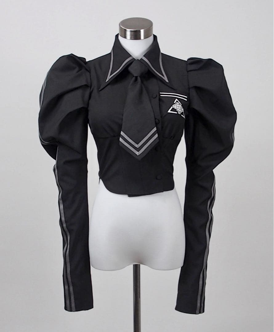 HIDOLATRAL THEODOL テオドール学園 ブラウス ブラック