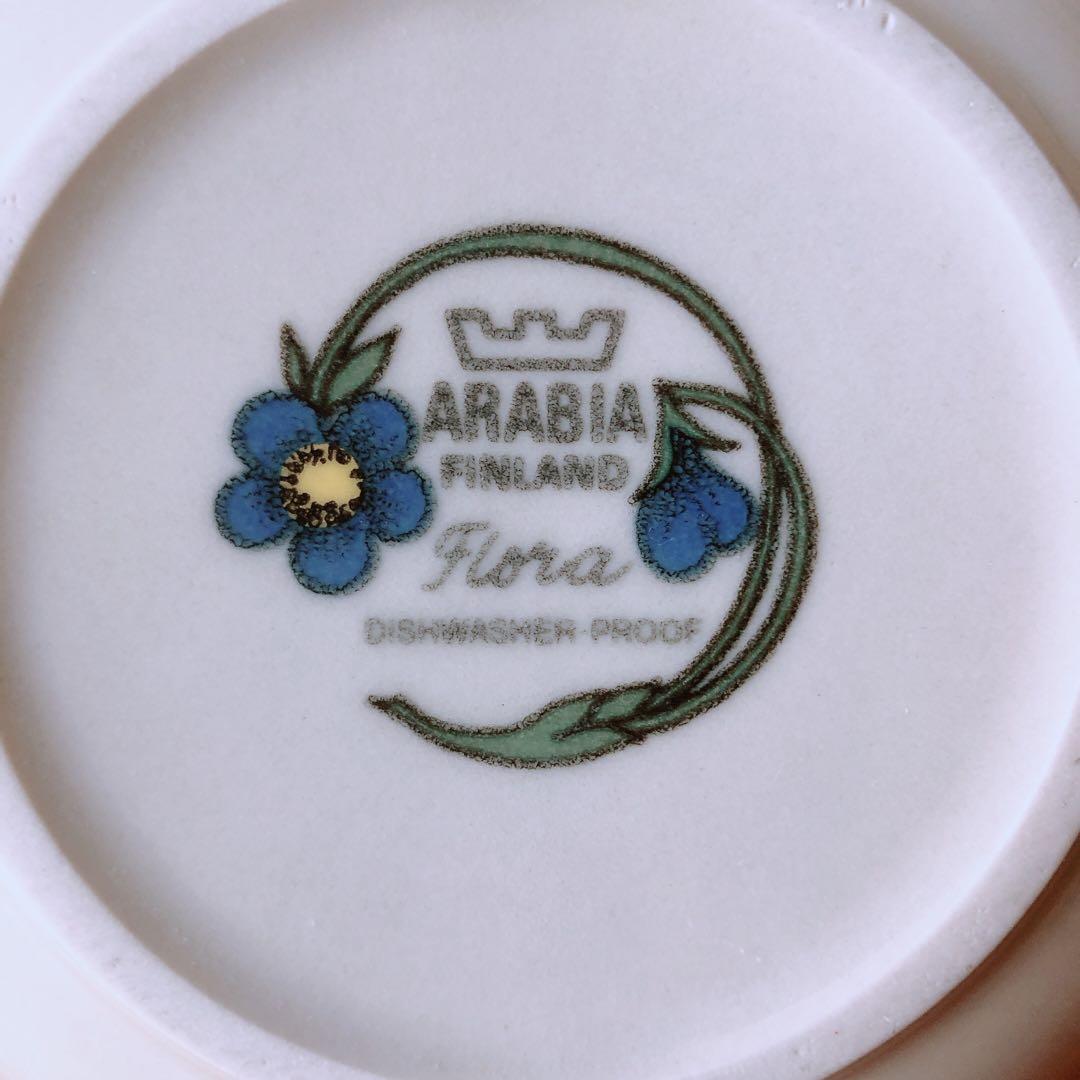【超稀少】ARABIA(アラビア)　Flora(フローラ)　ボウル(深皿)
