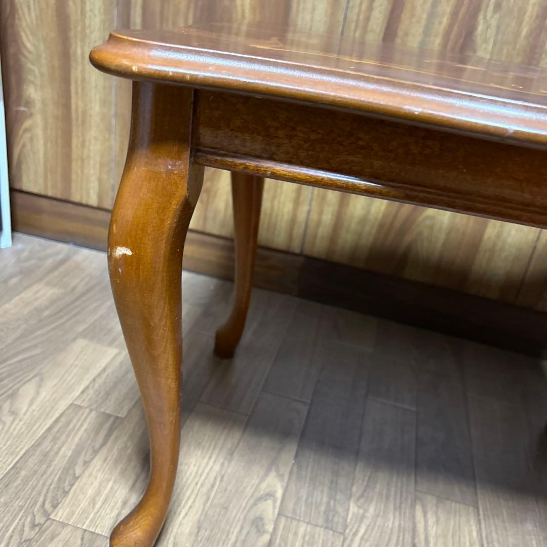 イタリア 象嵌 猫足　アンティーク ネストテーブル　　　　 3セット