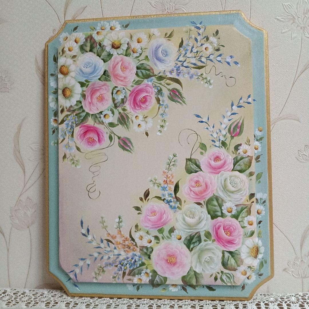 トールペイント作品　あっちです