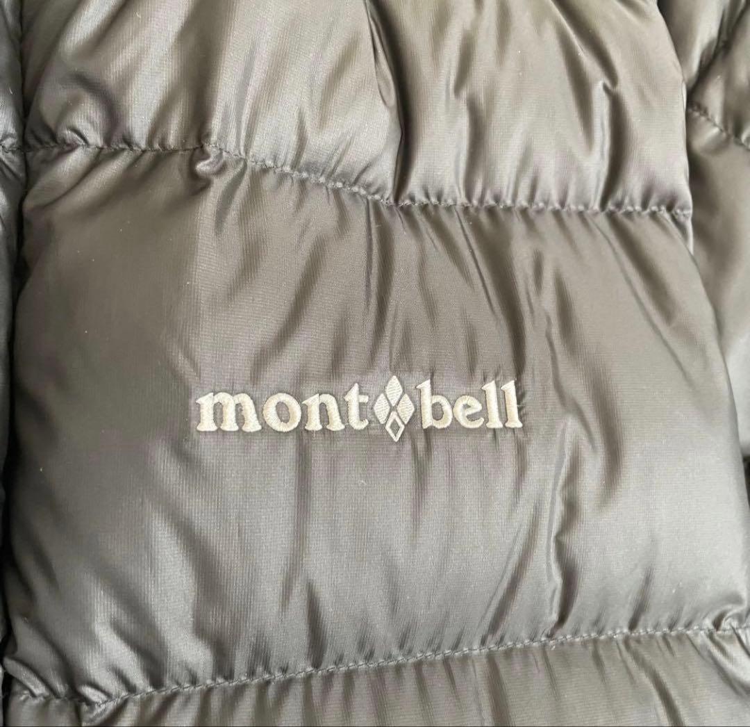 モンベル　ライトアルパインダウンジャケット　S ほぼ未使用　ブラック