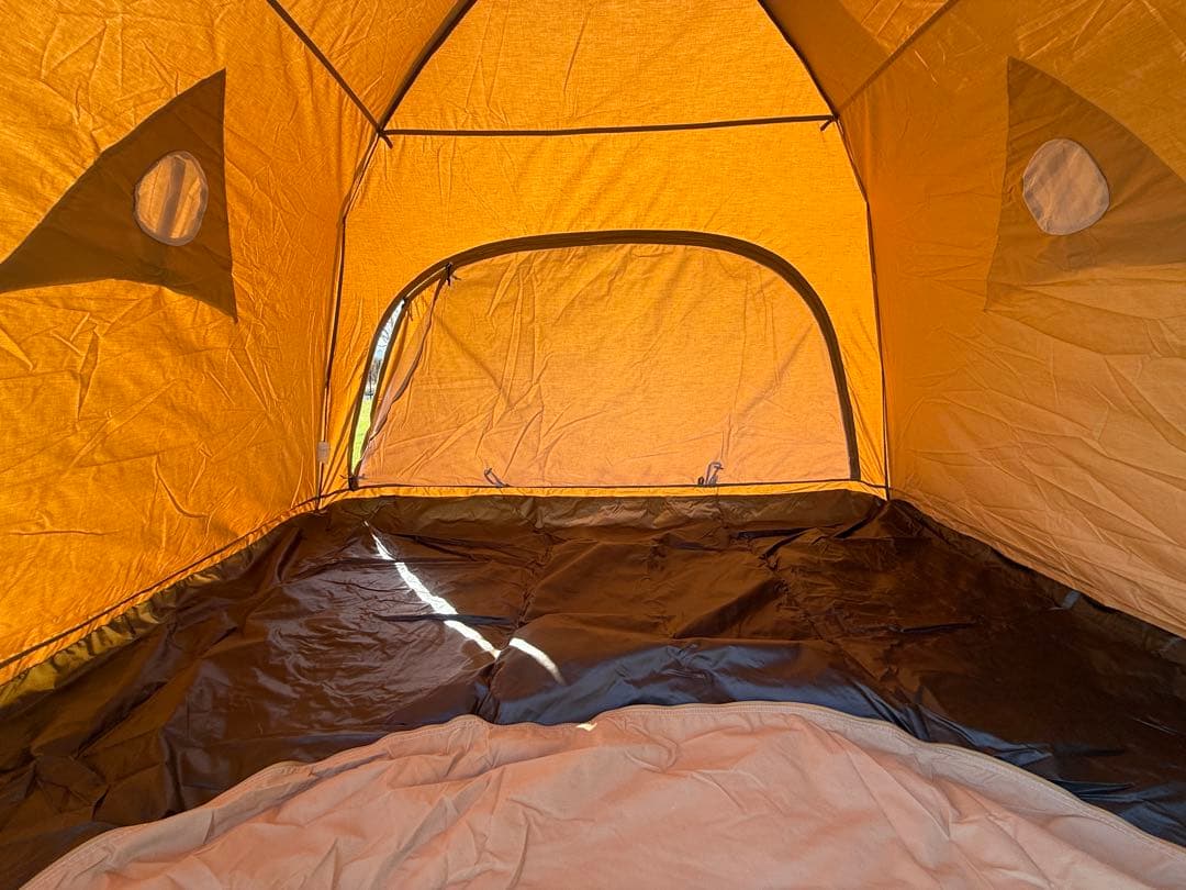 【美品】VISIONPEAKS TCルーテント ベージュ 3人用