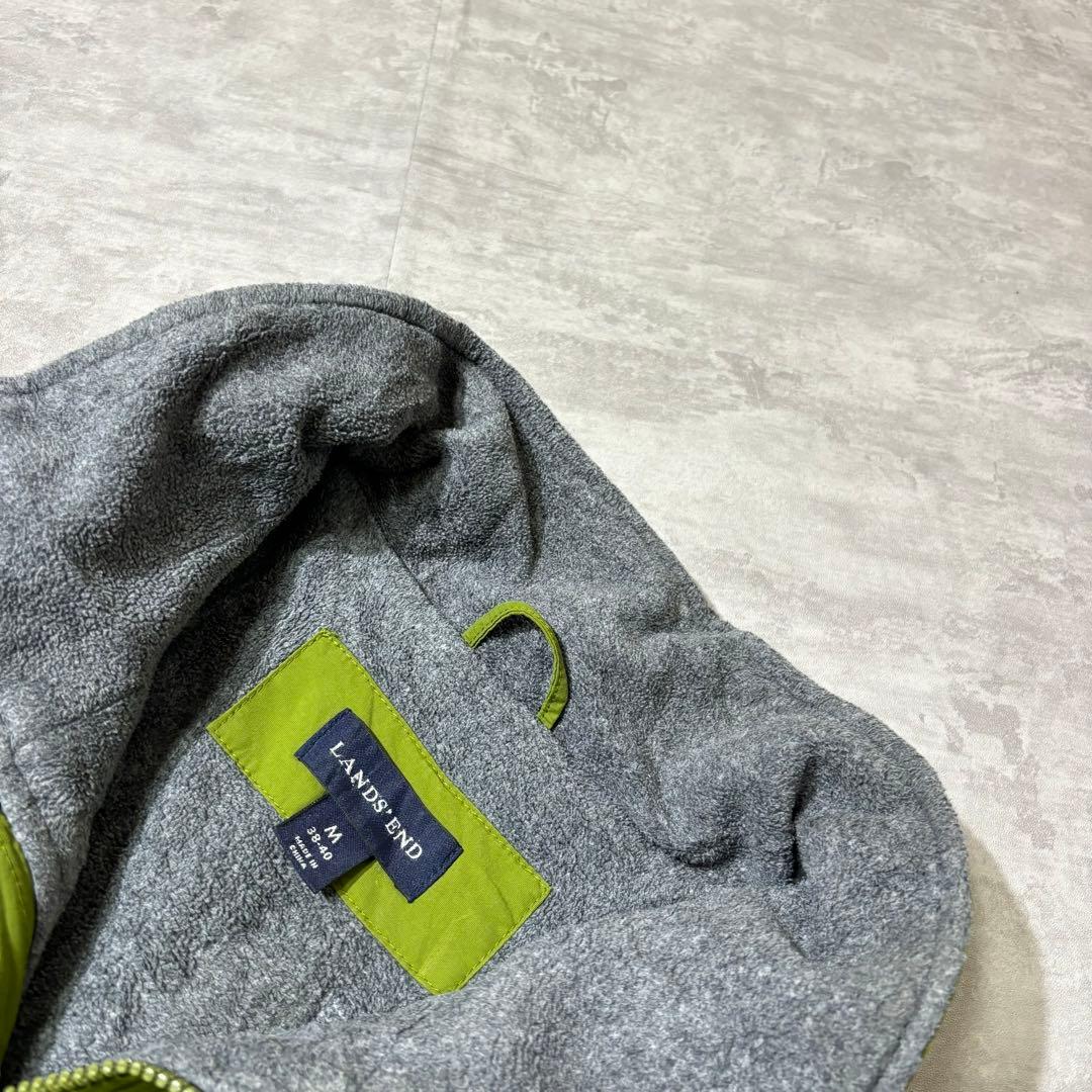 00s LANDS'END ナイロン ウォームアップ スコール ジャケット