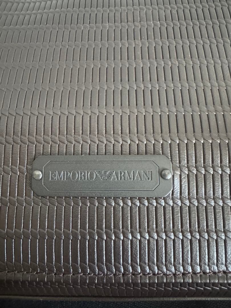 EMPORIO ARMANI ブラウン ショルダーバッグ