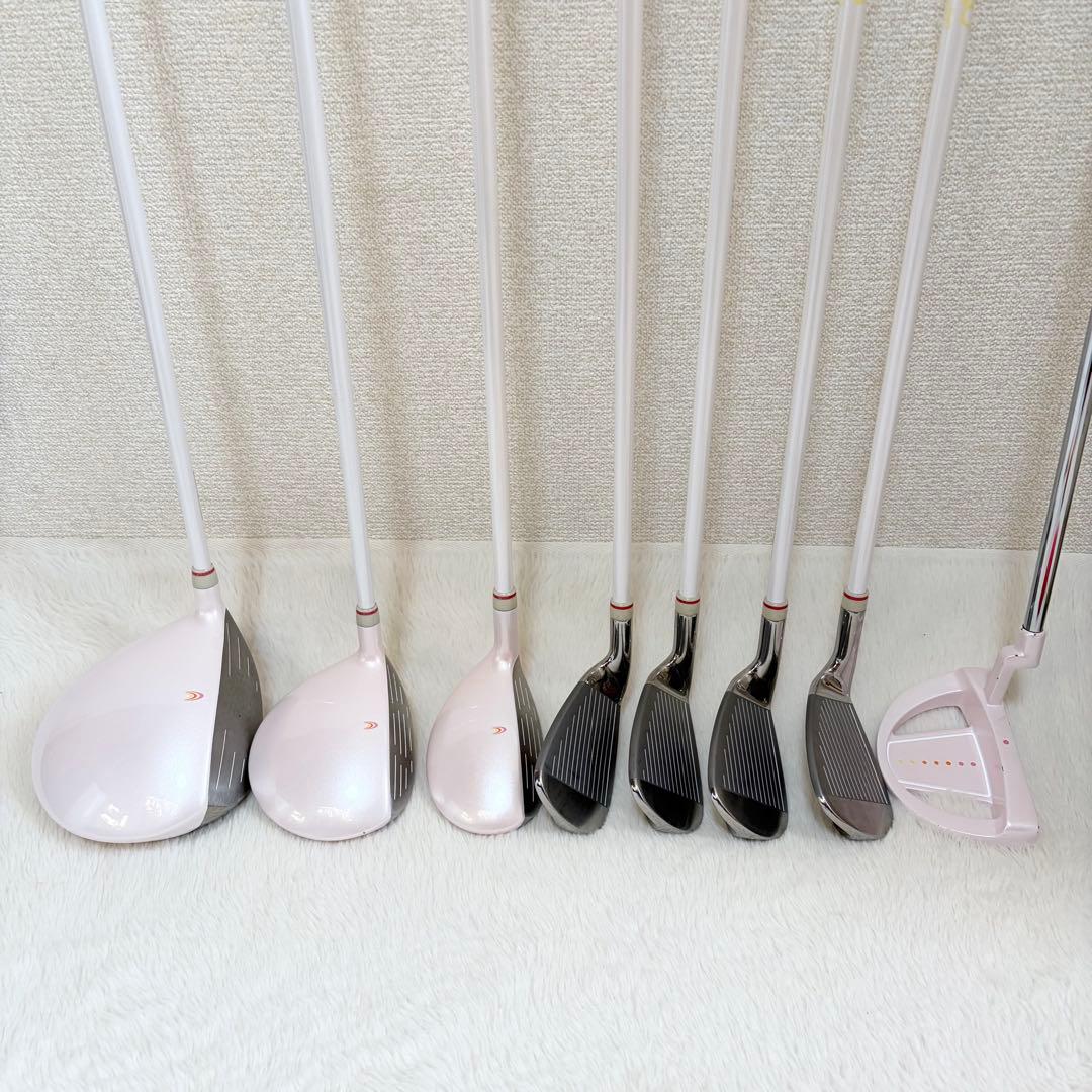 超豪華 ブリヂストン/PARADISO 初心者 レディース ゴルフクラブセット