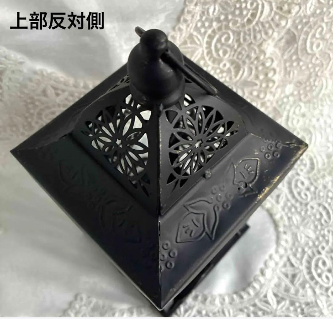 【ヴィンテージメタル】アゲハ蝶　ランタン キャンドルホルダー アンティーク調