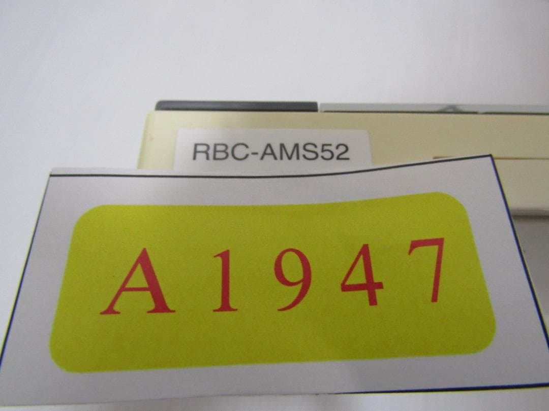 A1947 TOSHIBA エアコン用リモコン RBC-AMS52