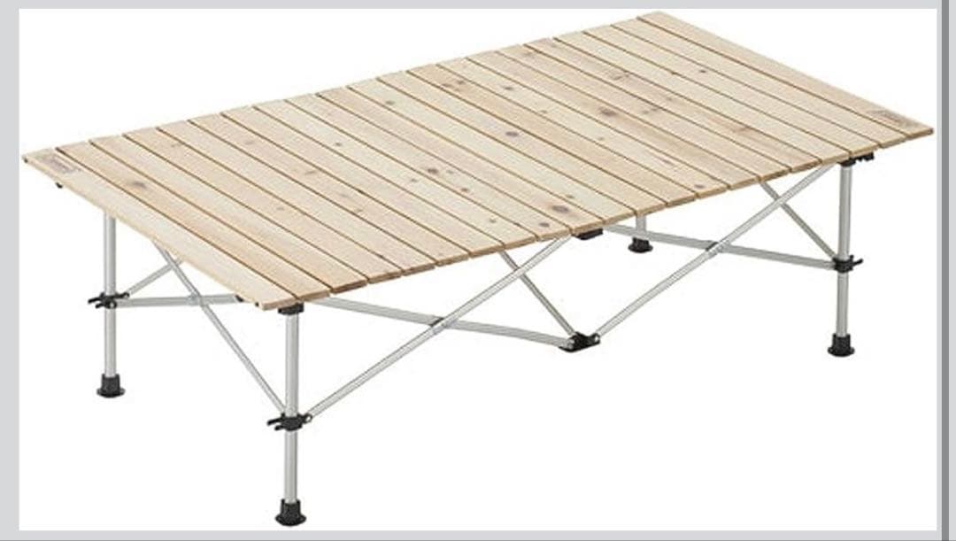 コールマン(Coleman) テーブル ナチュラルウッドロールテーブル