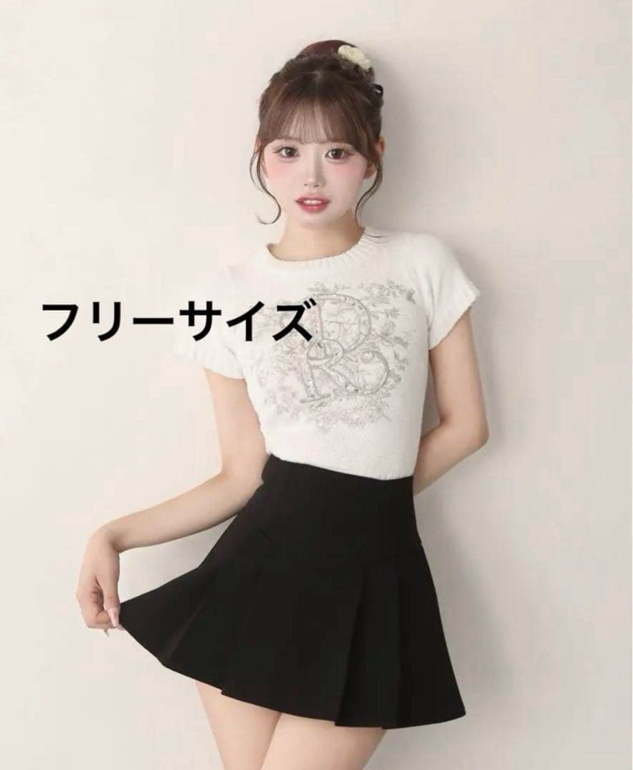 Darich 美シルエットミニスカート ホワイト freesize