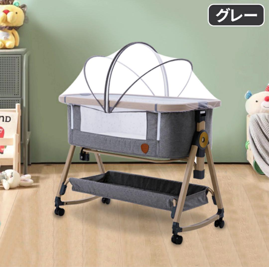 【美品/2024年製】ベビーベッドHZDMJ