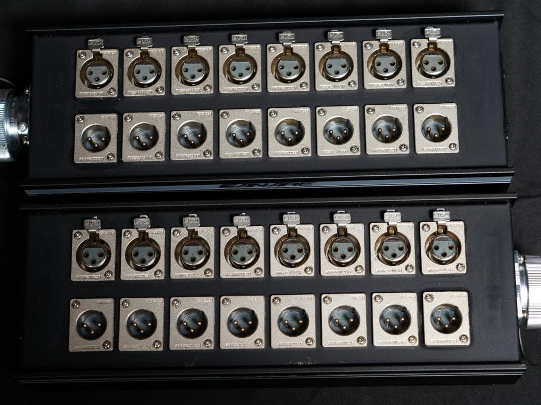 カナレ　8チャンネルパラボックス1ペア　マルチケーブル30ｍ