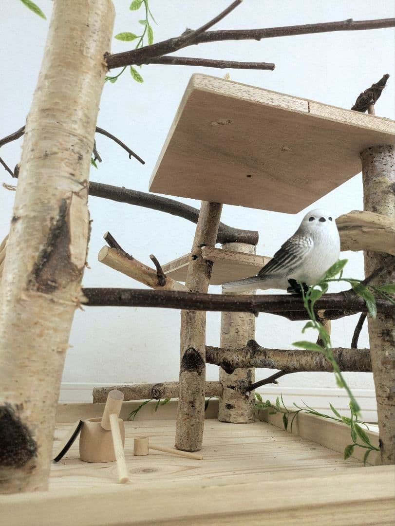 バードアスレチック　白樺の森テラス　バードトイ　餅つきセット付き