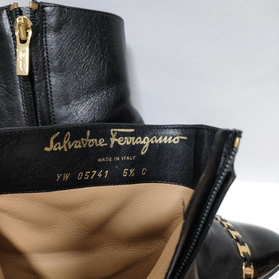 美品❢サルヴァトーレフェラガモ　ショートブーツ　5 1/2C