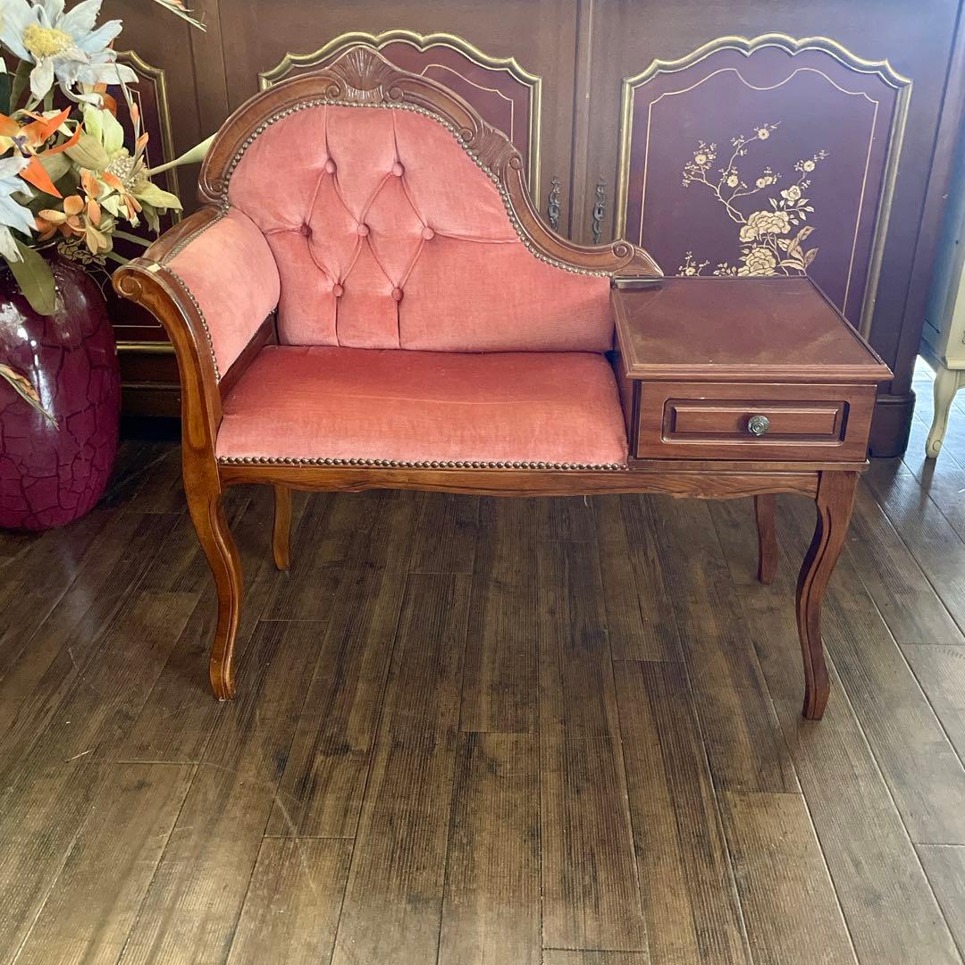 r1039r109 クラシックテレフォンベンチ エレガントなデザイン