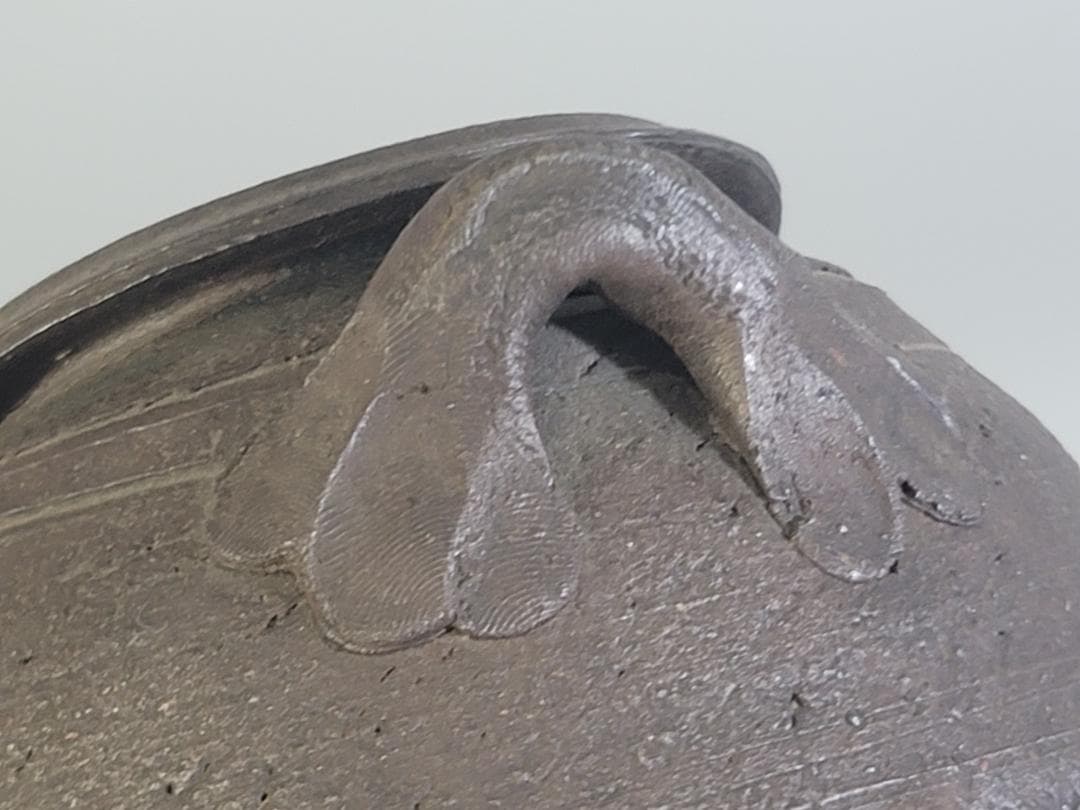 茶道具 南蛮 花生 時代物 DT688