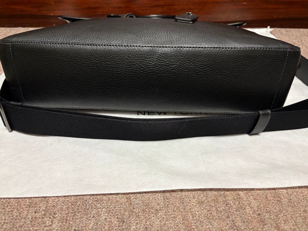 美品　COACH コーチビジネスバッグ　ブラック