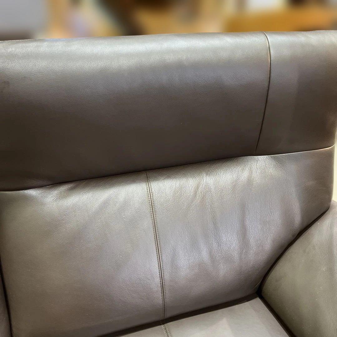 【カリモク】Z187シリーズ◆2.5人掛けソファ◇ブラウン◆美品◇定価３２万の品