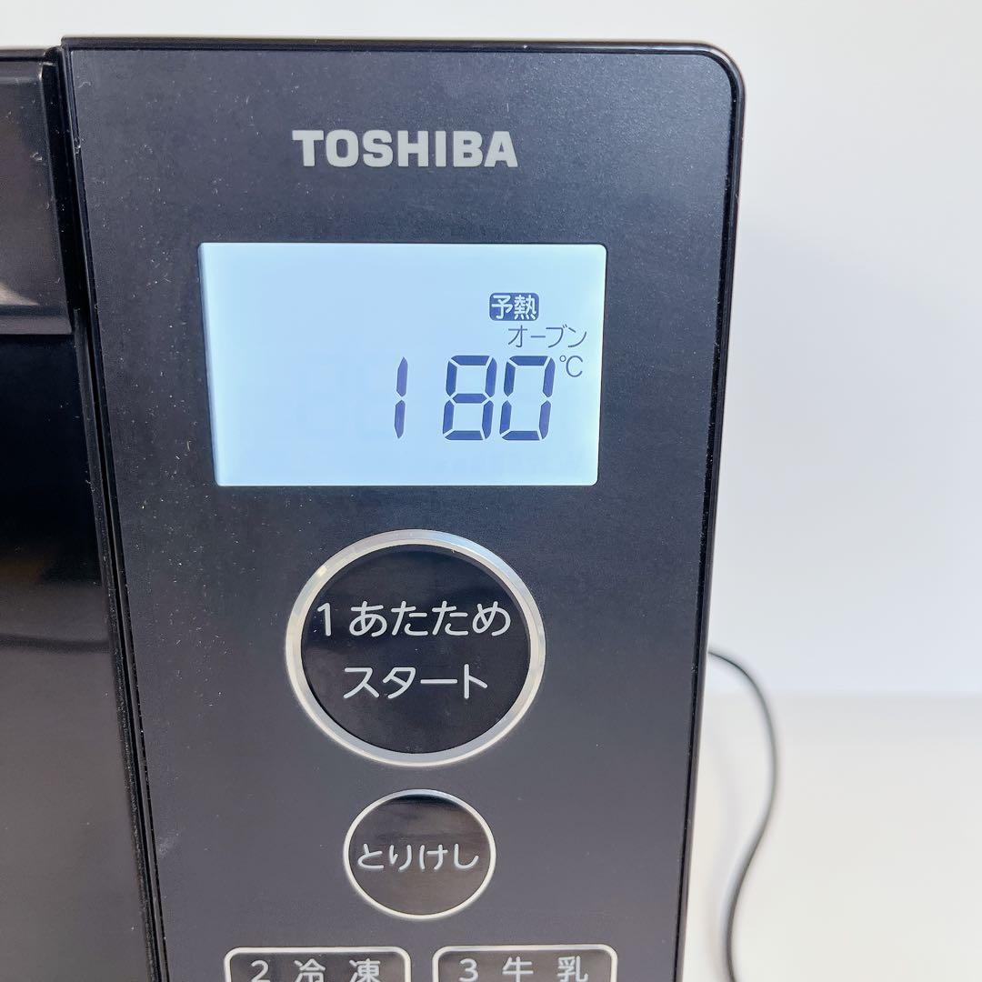 【美品】東芝 オーブンレンジ ER-40A(K) ブラック #BTY9850