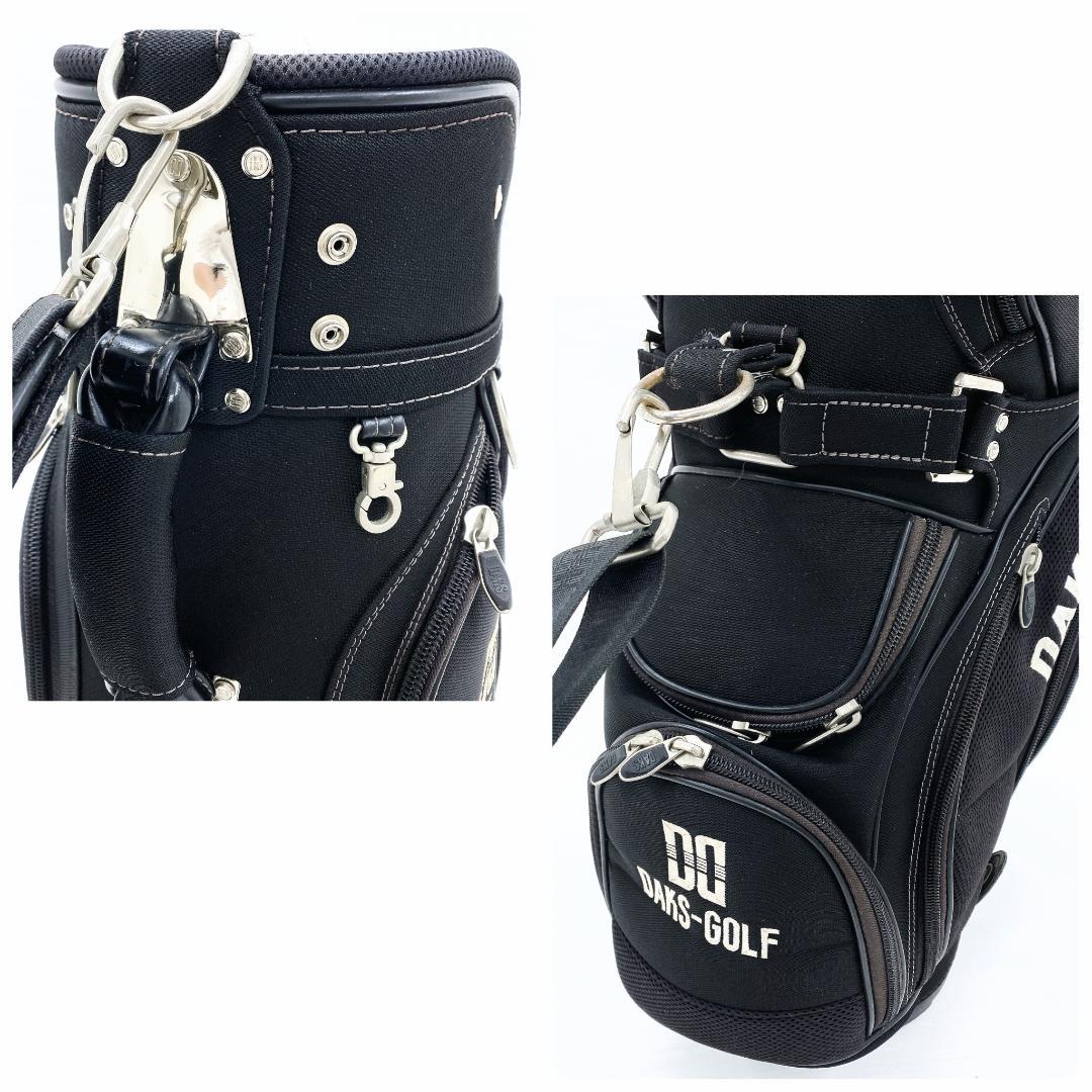 DAKS-GOLF ダックス キャディバッグ ゴルフバッグ 8.5型 カート式