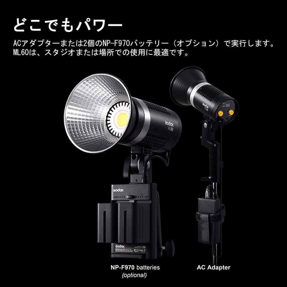ビデオライト LED 手持ち式