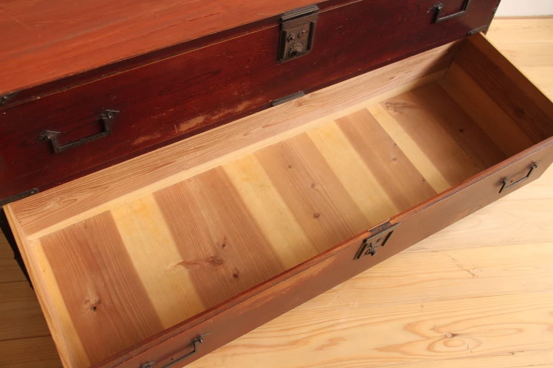 棚　2段　木製　収納棚　古道具　古家具　ビンテージ　アンティーク　レトロ