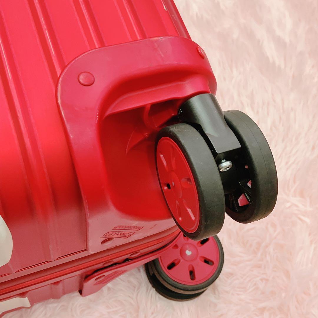 supreme RIMOWA コラボ キャリーケース 45L レッド