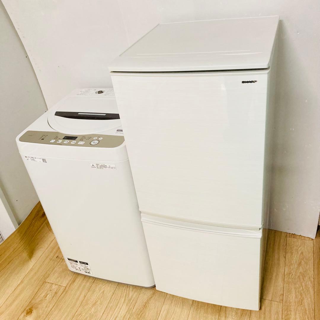 美品シャープブランド一人暮らし家電セット❗️大阪、大阪近郊配送設置無料