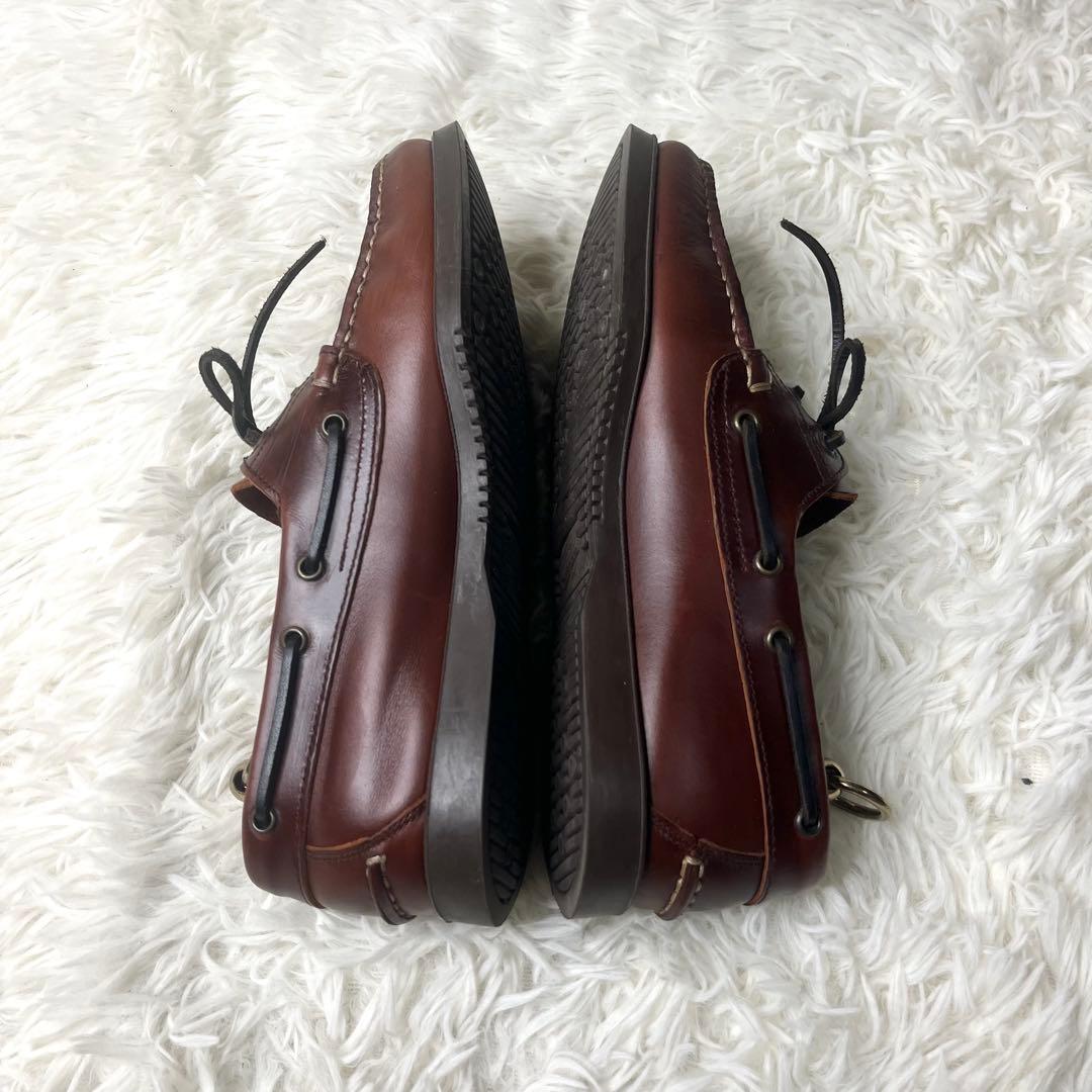 【美品】 パラブーツ デッキシューズ BARTH MARRON 26.0cm