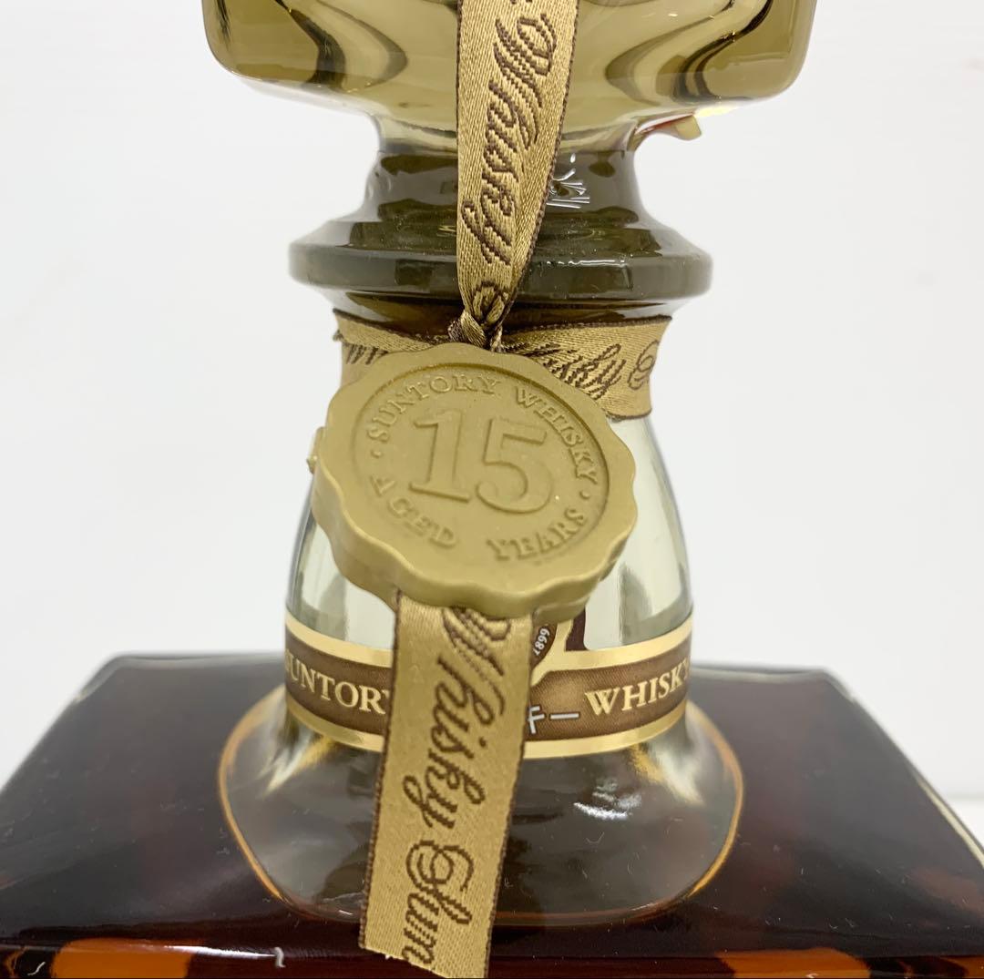 T*o様 未開封 SUNTORY WHISKY  15年 ゴールドラベ