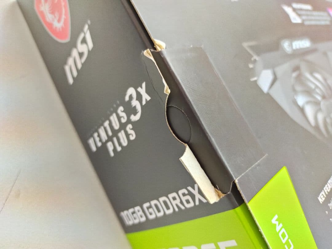 新品　MSI GeForce RTX 3080 Ventus 3X Plus